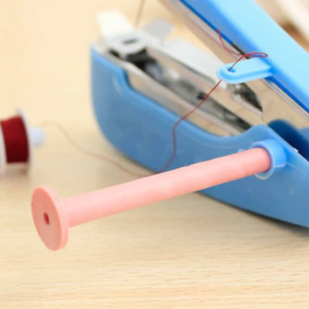 

Mini Hand Sewing Machine Multifunctional Mini Presser Foot Sewing Machine With LED Light Durable Apparel Sewing Device