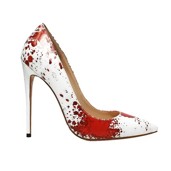 

High Heels Wedding shoes bride womens pumps large size 45 43 pointed toe ladies shoes party Heels