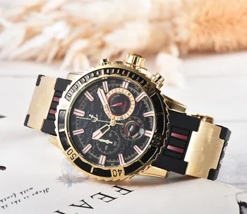 

Luxury Men's RLX AAA Business Machine Ring Watch Men's Top Brand Watch Chronograph Daytona Stopwatch Fashion Gift Montre Homme