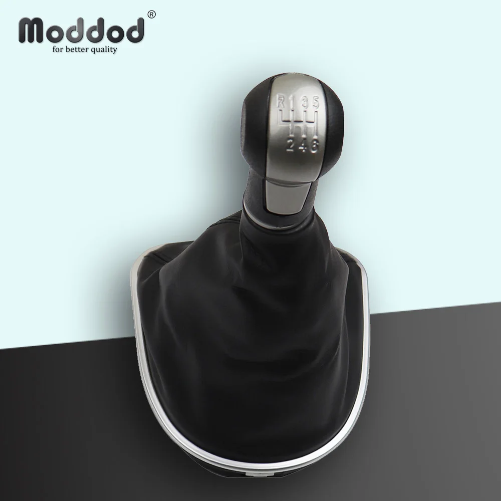 6 Speed Car Manual Gear Shift Knob for Seat Leon II Altea Toledo III