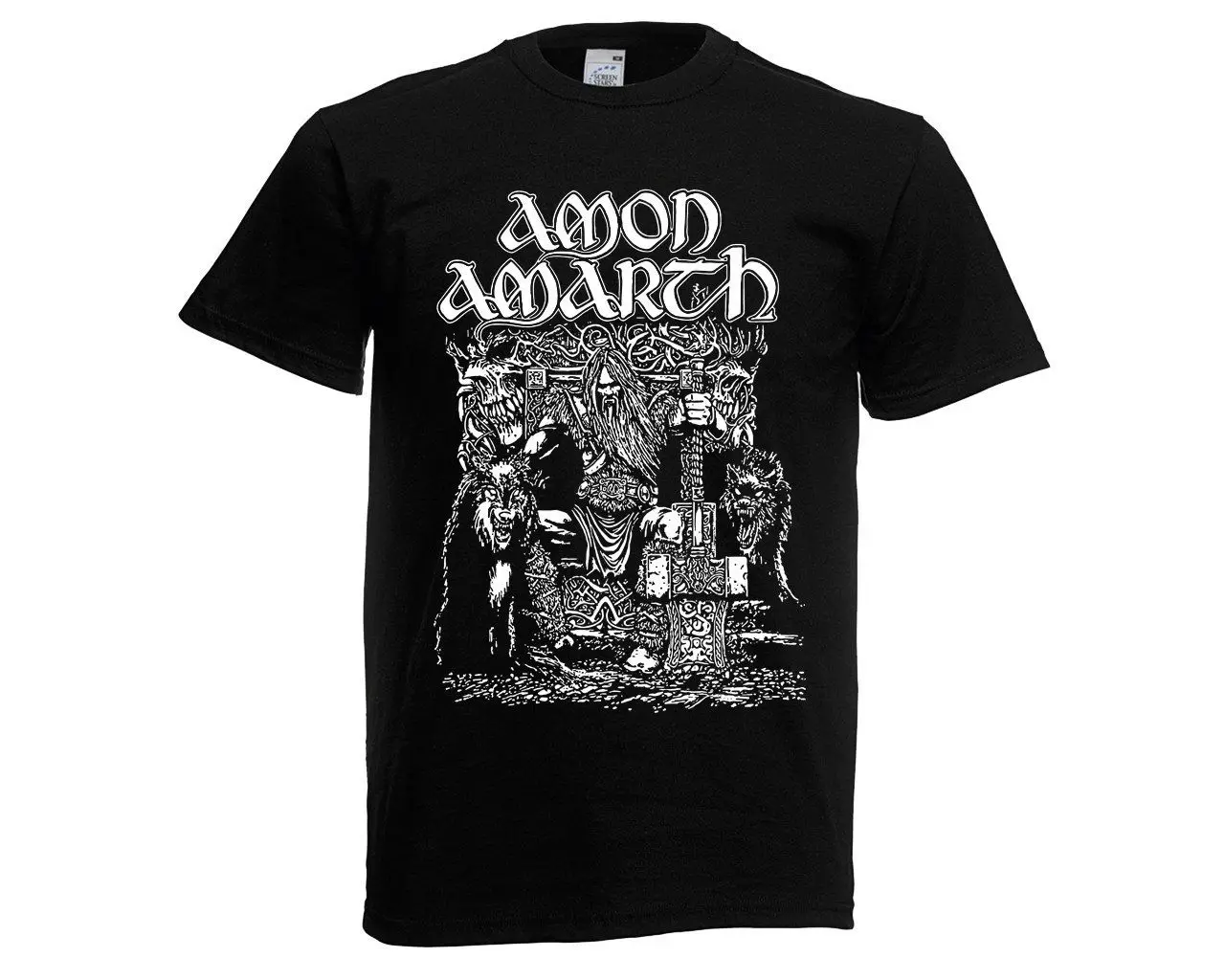 Amon Amarth t-shirt New! Hip Hop Clothing Cotton Short Sleeve T Shirt top tee Brand Men Male Slim | Мужская одежда