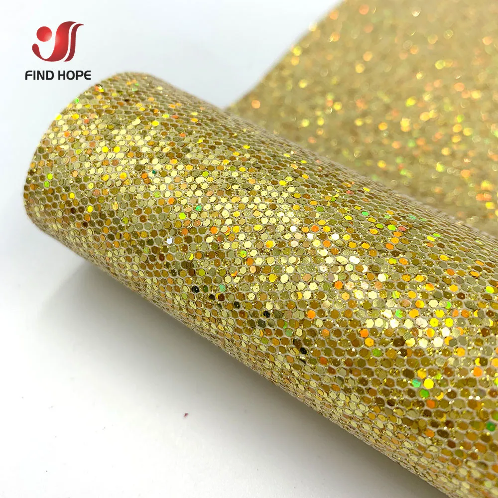 Self-Adhesive Diamond Glitter Faux Leather Vinyl – Decorative Craft & DIY Material (20x120cm)