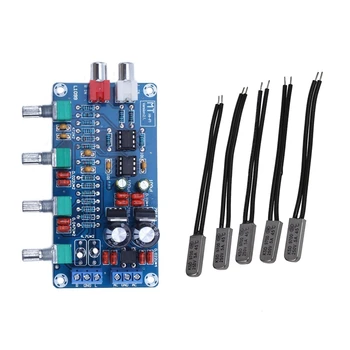 

BMBY-Thermostat Temperature Control Switch Bimetal 45C N.C 250V 5A, 5 Pieces with NE5532 OP-AMP HIFI Amplifier