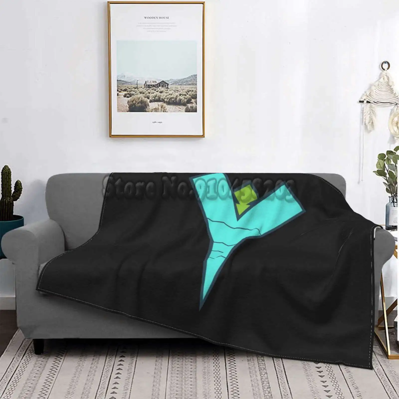 Snake Noir Soft Warm Light Thin Blanket Snake Noir Noire Cat Chat Cat