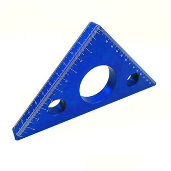 

Tool Triangular Ruler Supply Measuring Scale Aluminium Alloy Woodworking