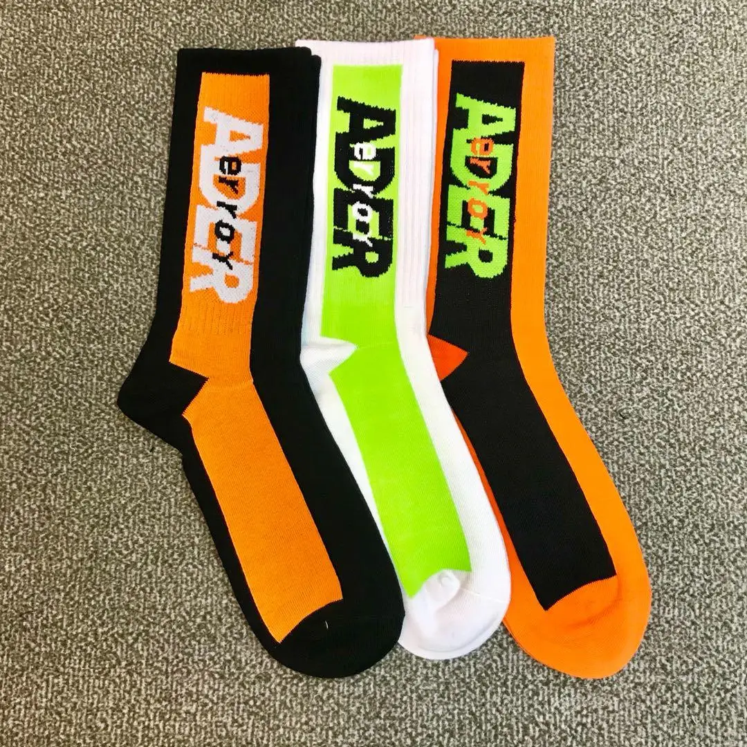 Ader error Socks Harajuku Hip Hop VETEMENTS Skarpetki Women Men Skateboard Street Dance Gift Kanye West Winter Ader error Socks