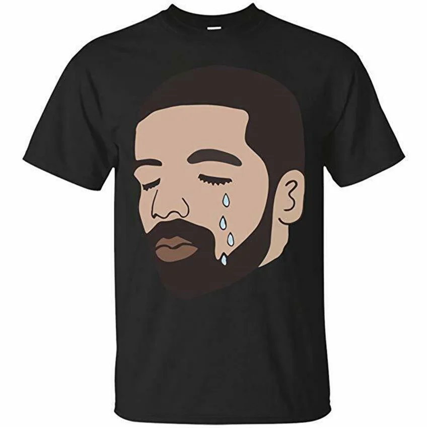 Drake Best Rap Song God'S Plan Cry футболка с принтом|Футболки| |