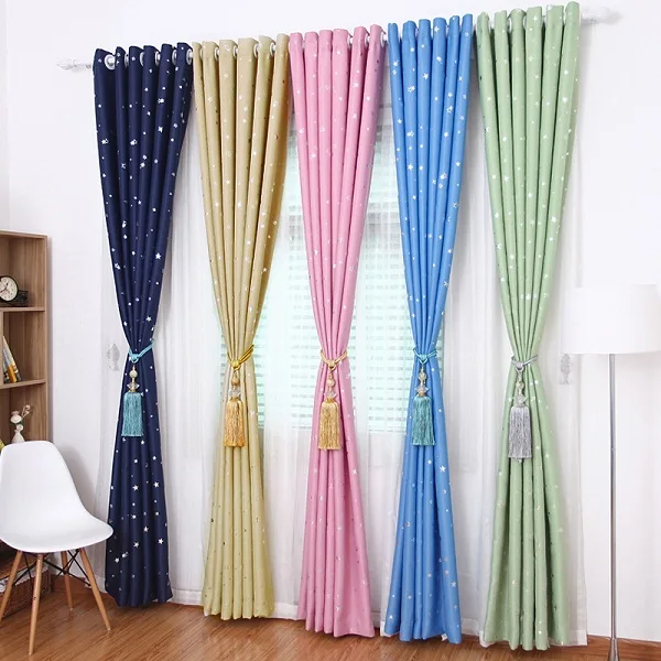 

Blackout Curtains Sky Star For Window Treatment Blinds Finished Drapes Window Blackout Curtains For Living Room Bedroom Blinds