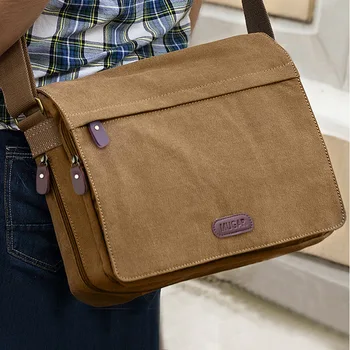 

Men Single-shoulder Canvas Bag Shoulder Bag