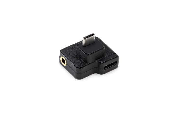 CYNOVA Osmo Action Dual 3,5 мм USB-C адаптер для DJI OSMO Action camera повышает качество звука во время зарядки передачи данных