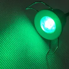 1 шт./лот золотистый потолочный светильник под 31 мм свет в шкафу 1W утопленные потолочные светильники AC85-265V СИД Dimmable СИД вниз свет