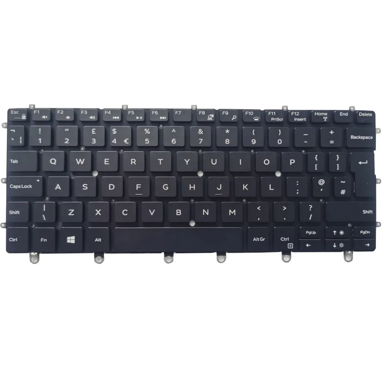 Teclado para Laptop Dell em Xps 13 9365 P71g 0wpcf9 Wpcf9 com Retroiluminação - Imagem 5