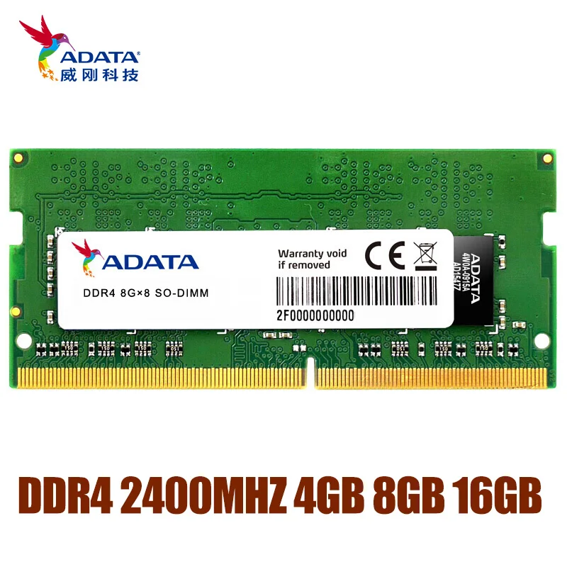 ADATA NB 4GB 8GB 4G 8G лэптоп ноутбук Память ram Memoria модуль компьютера PC4 DDR4 2666MHZ 2400MHZ 2666 2400 MHz ram