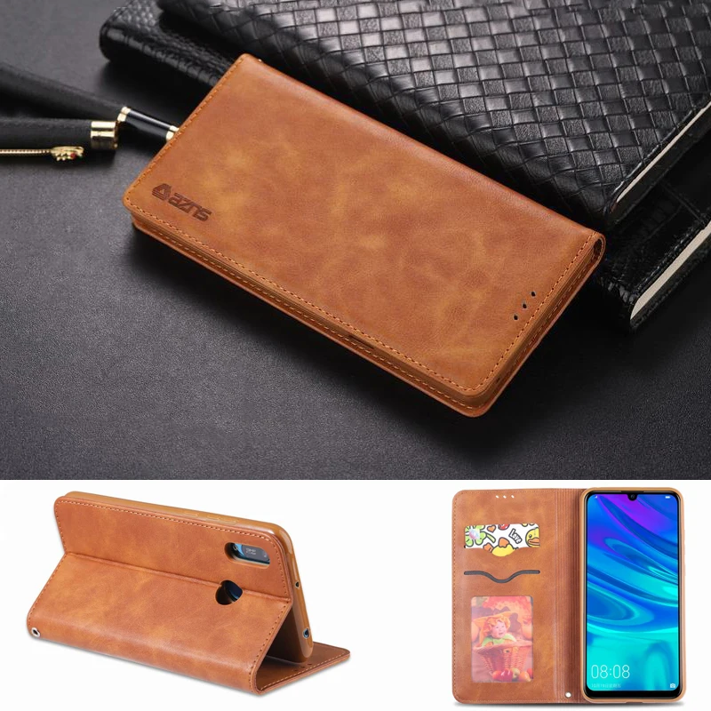 

Flip Case For Huawei Y6 2019 Cover Case Luxury Magnetic Matte Wallet Stand Leather Phone Bag For Huawei On Y 6 2019 Y62019 Coque