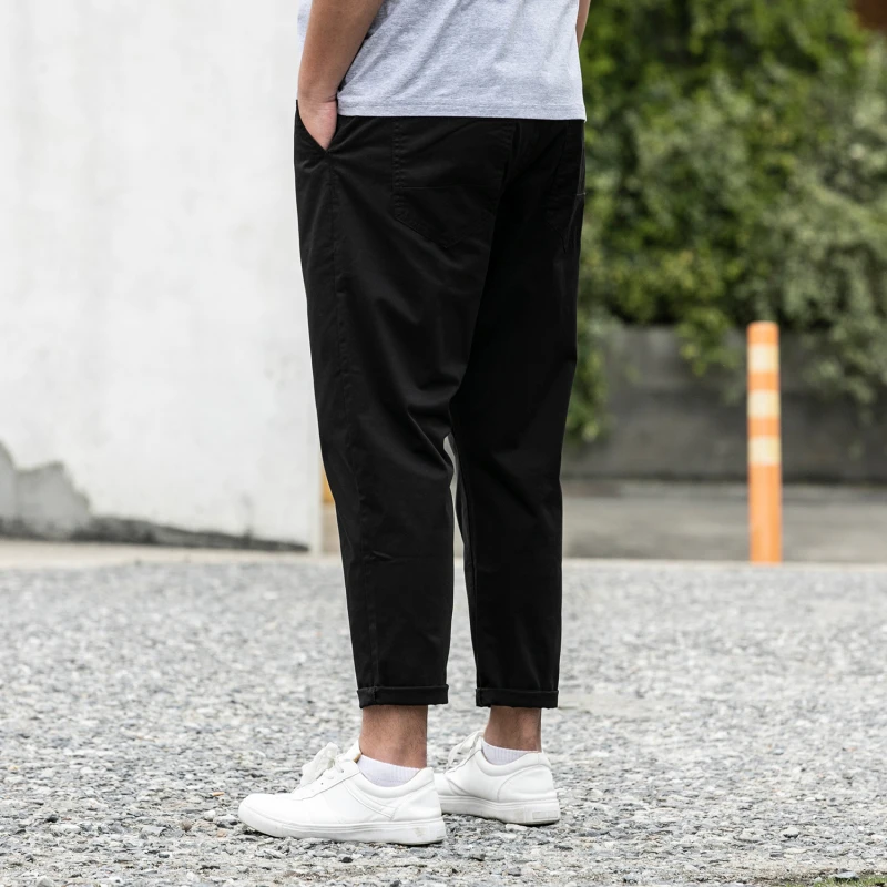 60% OFF 100% Cotton New Pants Man 28-48 Large Size Ankle-Length Harem Trousers Loose Comfortable Classic Causal Daily Clothes