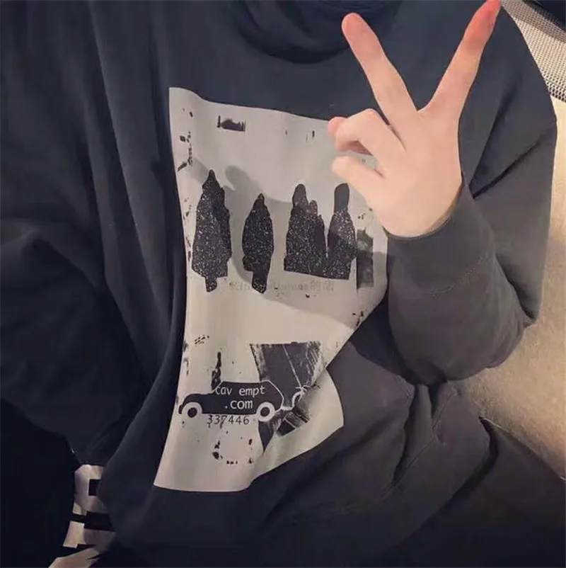 CAV EMPT c. E CE Толстовки, Толстовки для мужчин и женщин, Свободные повседневные уличные толстовки с капюшоном на весну и осень c. E CAV EMPT