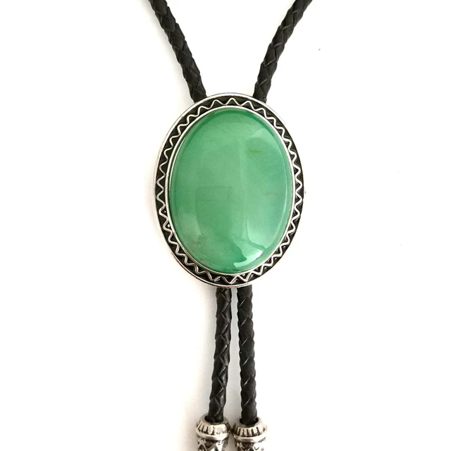 emerald bolo tie