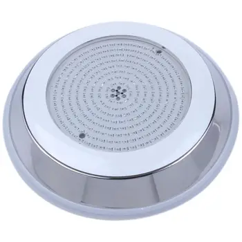 

18w Stainless+PC filled LED swimming pool lights RGB multi-color 12v