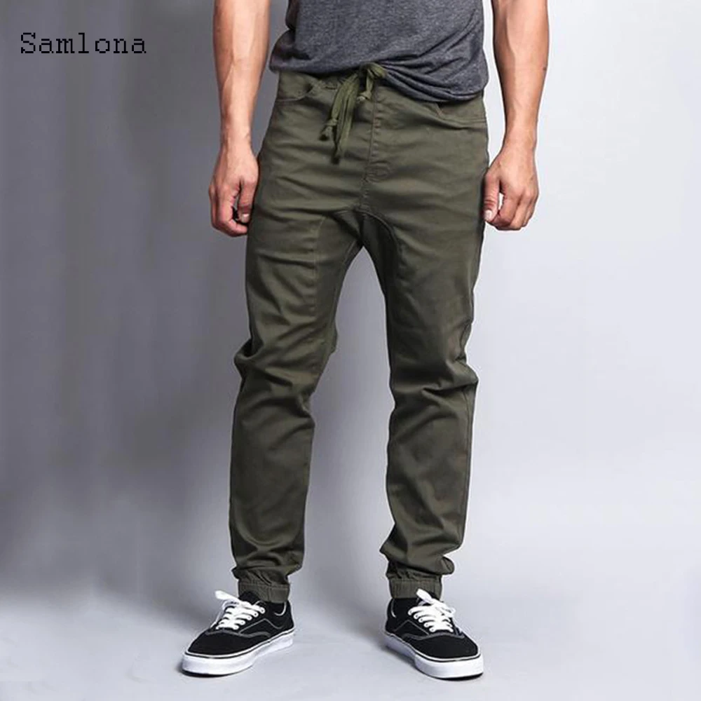 

2020 Fashion Autumn Casual Pencil Pants Men Washed Overalls Men Outdoor Straight Pant Plus size 3xl Male Cargo Pant Men Trousers