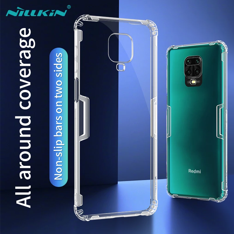 Чехол для Xiaomi Mi Note 10 Lite 9 SE 9T Poco X2 F2 тонкий чехол Nillkin 0 6 мм из ТПУ на Redmi 9s Pro Max 8 8T 7 K30