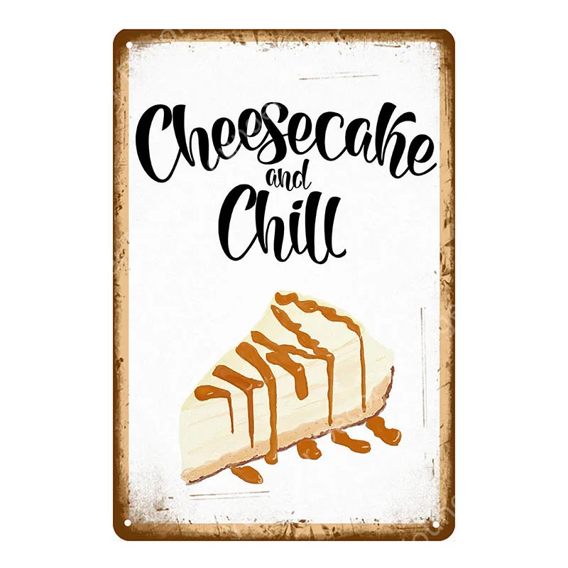 Chiles Chill Chocolate Ice Cream винтажный металлический постер классические Кокс знаки налет
