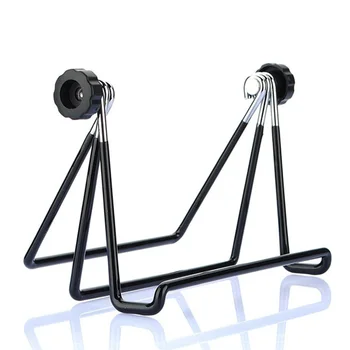 

Accessories Portable Adjustable Angle Tablet PCs Metal Universal Foldable Flip Stable Black Pad Holder