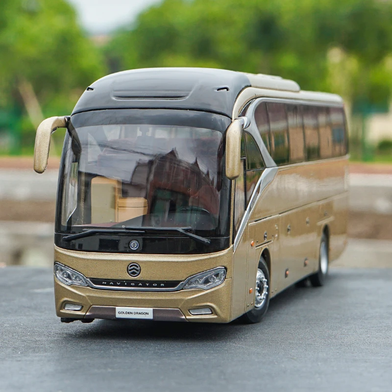 Оригинальный заводской литый под давлением 1:42 Xiamen Golden Dragon XML6129 модель навигатора