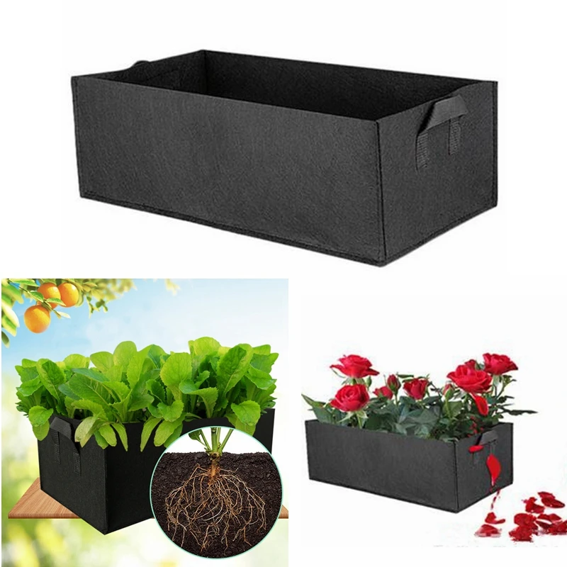 1Pc Reusable Large Grow Bag Planter Vegetable Tomato Potato Carrot Plant Pot Garden Growing TJM1054 | Дом и сад