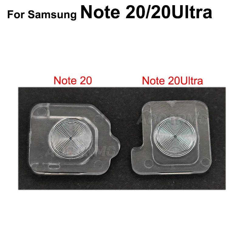 Aocarmo 삼성 갤럭시 S21 플러스 S20FE S21FE S21+ S21U S22 S22+Plus 노트 20 울트라 플래시 커버 라이트 캡 교체 부품