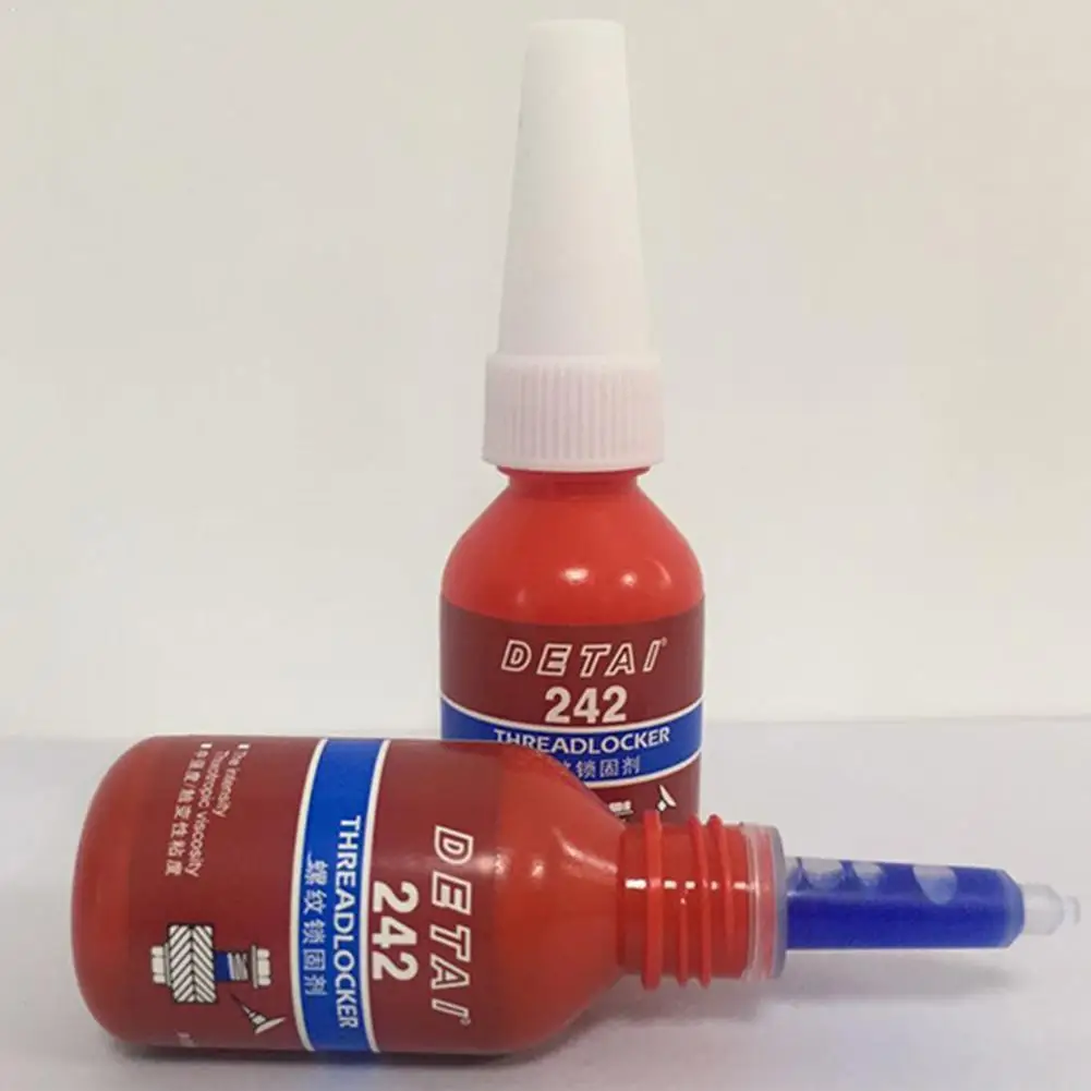 10ml M8-m16 Screw Locking Agent 271 Leakproof Anti-corrosion Anti Blue Thread Wire Glue Pressure Anaerobic Locking Adhesive G9J4 afbeelding