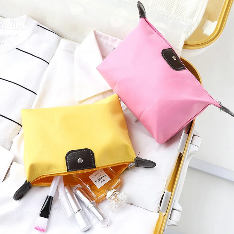 

2574 New Style Dumplings Cosmetic Bag South Korea Large Capacity Waterproof Cosmetic Bag Storgage Bag