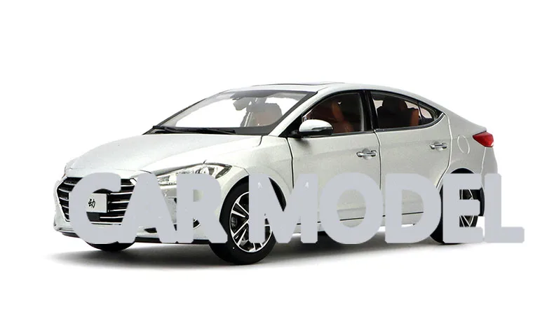 1:18 Масштаб сплава игрушечных транспортных средств elantra lingdong модель автомобиля Детские игрушечные машинки авторизованный игрушки для детей