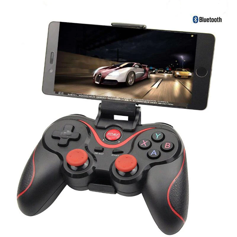 

BRSUANG T3 S3 Android Gaming Remote Control Smart Wireless Joystick Bluetooth Android Gamepad For Mobile Phone Tablet PC TV Box