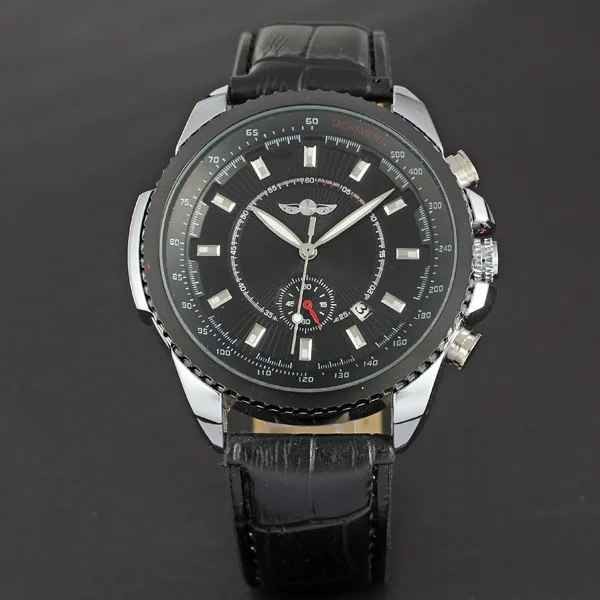

Hot Selling Winner Top Grade Switzerland Men Cool-Style All-Steel Hollow out Automatic Analog Watch