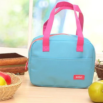 

Creative Lunch Bag Waterproof Thickness Picnic Lunch Bag Thermal Insulated Lunch Box Cold keep Food Warm Food Office Storage Bag