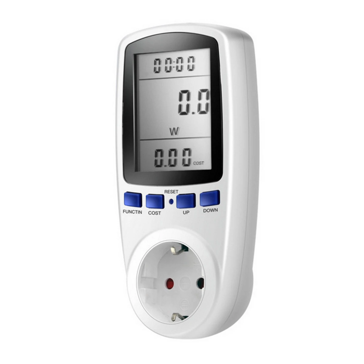 Electricity Power Consumption Meter Energy Monitor Watts Kwh Analyzer UK Plug