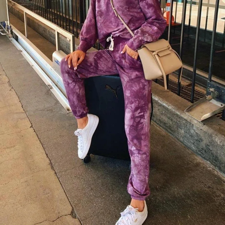 Tracksuit Women Clothes Two Piece Set 
