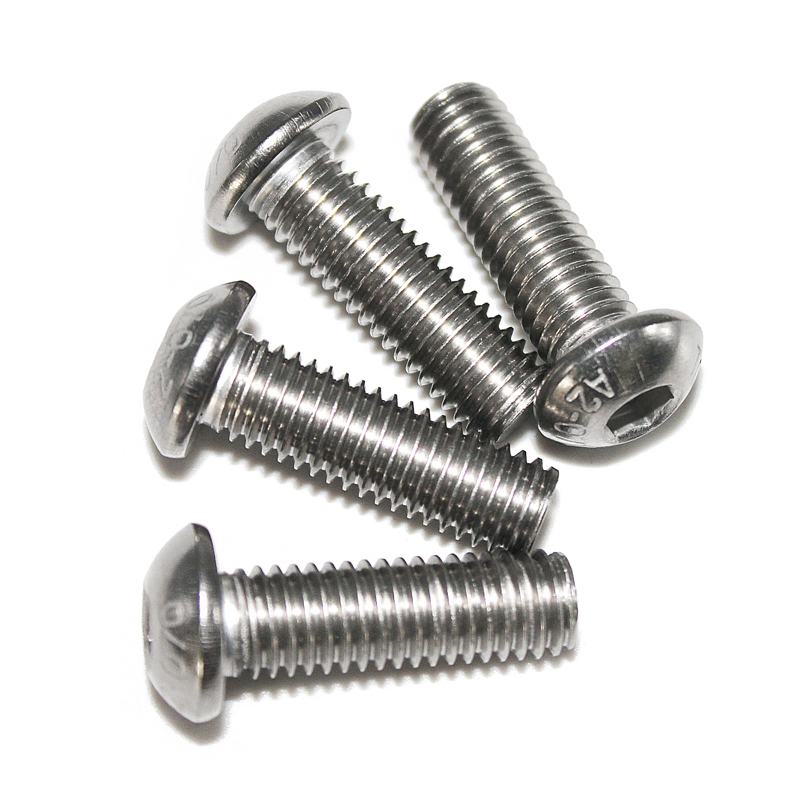 25 шт) 5/1"-18x1" длинный, 18-8 из нержавеющей стали с шестигранной головкой