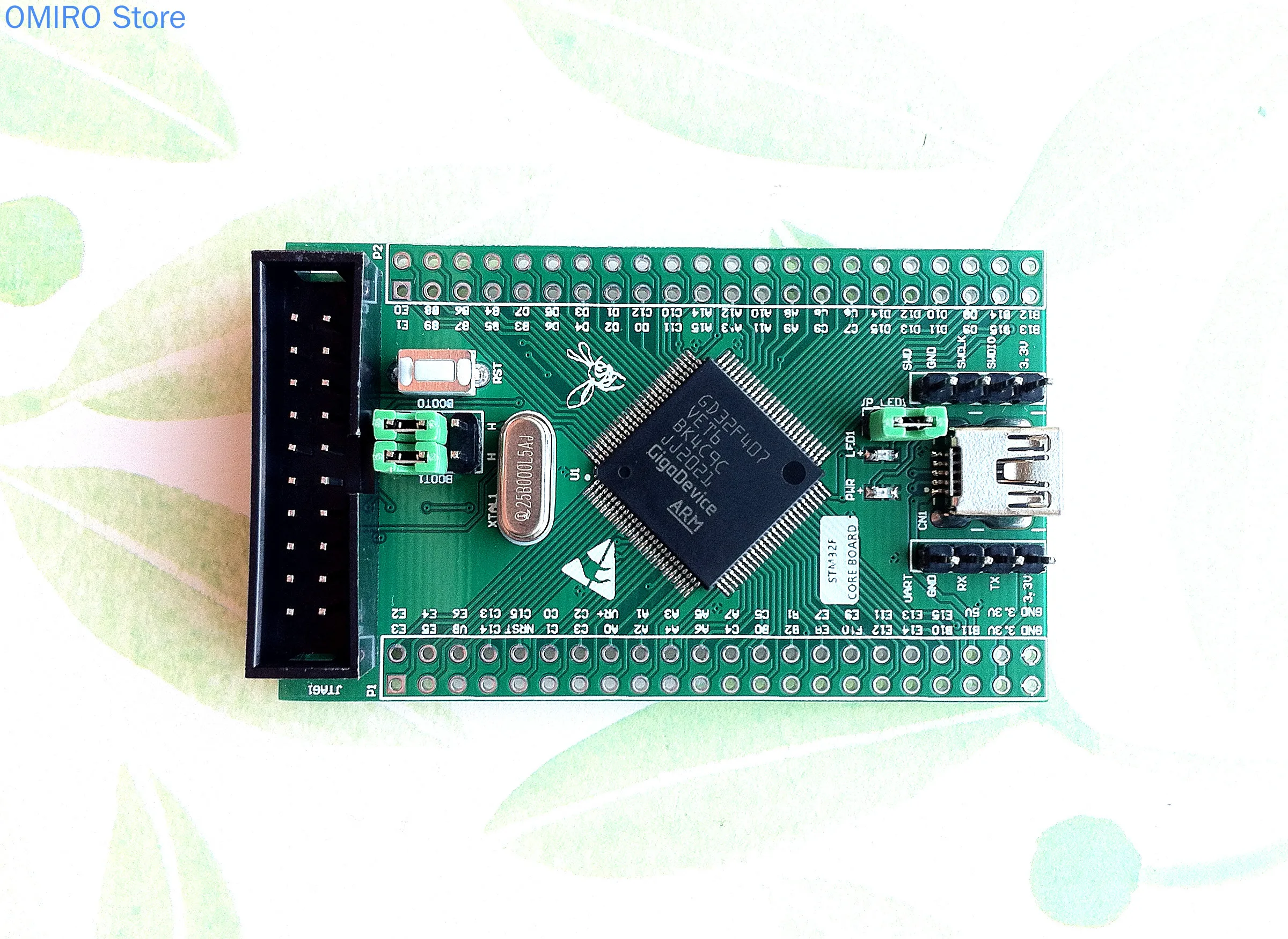 gd32f407vet6 placa de nucleo placa desenvolvimento 01