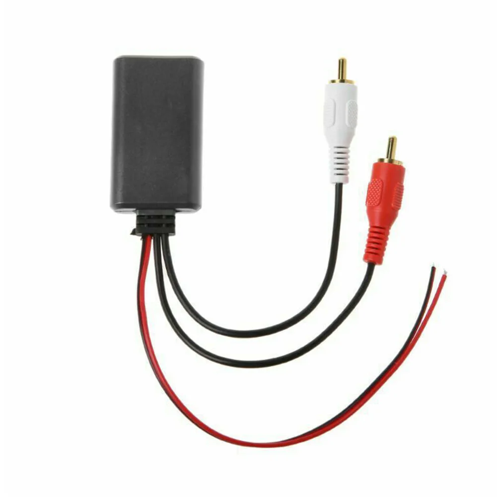 Беспроводной стерео 2RCA AUX Замена Практичный мужской Bluetooth аудио кабель части автомобиля радио аксессуар практичный Универсальный