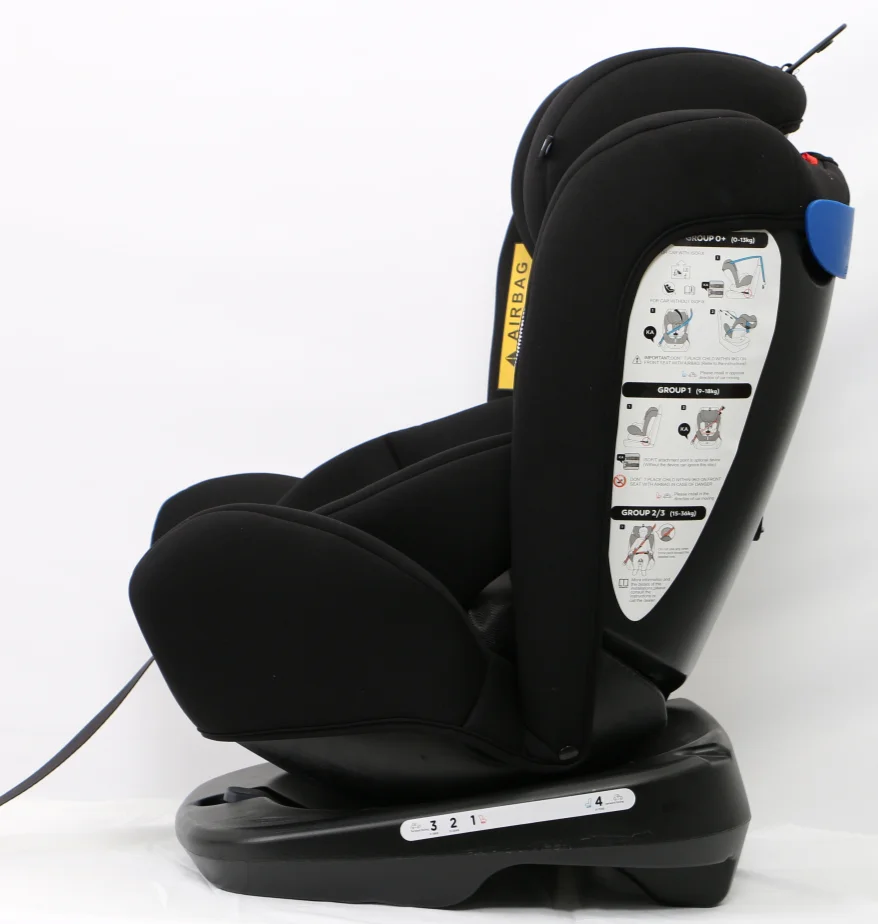 Eebaby автомобильное детское безопасное сиденье Isofix интерфейс 0-12 лет ребенок может лежать детское автокресло с основанием