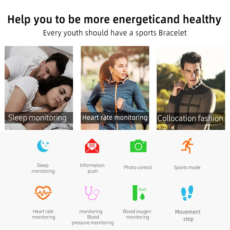 P70 P68 Smart Watch Women Men Smartwatch Blood Pressure Heart Rate Monitor IP68 Fitness Bracelet Watch for IOS Android