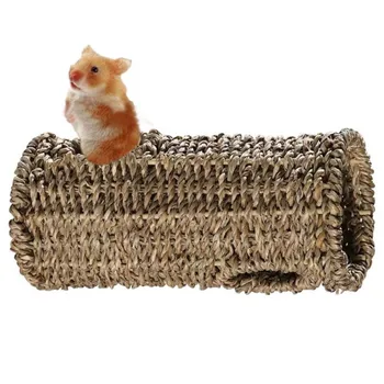 

Wood Combination Hamster Toy Hamster Rabbit Guinea Pig Parrot Play Molar Supplies Set 10 Piece Set Small Animal Toys For Hamster