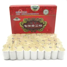 Мокса Стик конус для мокса-терапии семь лет Чэнь полынь 40: 1 золото мокса Колонка 54 сегмент прижигание золота прижигание копченая полынь он