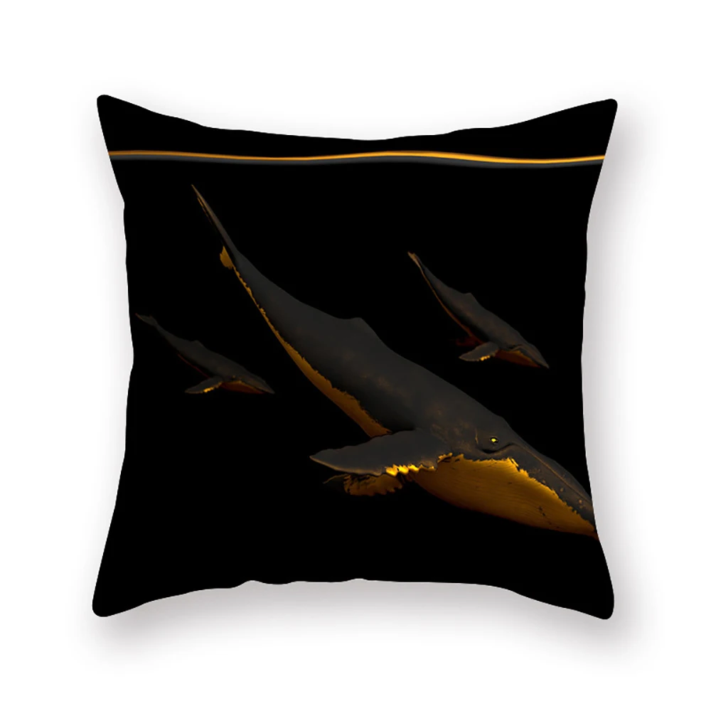 Lychee Printed Cushion Cover Modern Polyester Decorative Cushion Case Home Sofa Throw Pillow Case