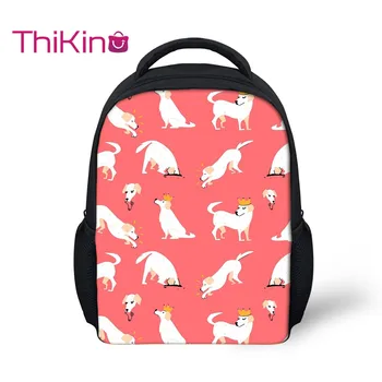 

Thikin Labrador Retriever Printed Backpacks Girls Preschool Travel Book Backpack Pupil's Boys Schoolbag Children's Gifts Present