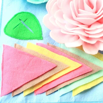 

With Straps Colorful Flowers Training Pad Stress Release Slow Feeding Dog Snuffle Mat Nose Work Blanket Non Slip Foraging Skill