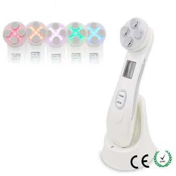 

Face Skin EMS Mesotherapy Electroporation RF Radio Frequency Facial LED Photon Skin Care Device Face Lift Tighten Beauty Machine