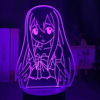 

Led Night Light Fairy Tail Ultear Milkovich Figure Gift for Girls Room Decoration Colorful Nightlight Dorm Decor Table Lamp 3d