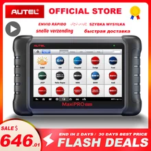Autel MaxiPRO MP808 диагностический инструмент OBD2 Профессиональный OE-level OBDII диагностический инструмент ключ кодирования PK autel DS808 DS708 MS906 Pro